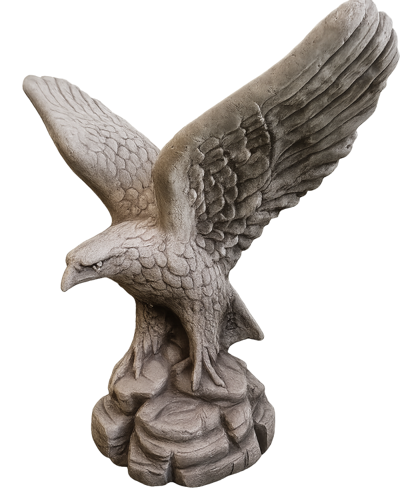 aguila piedra transparente